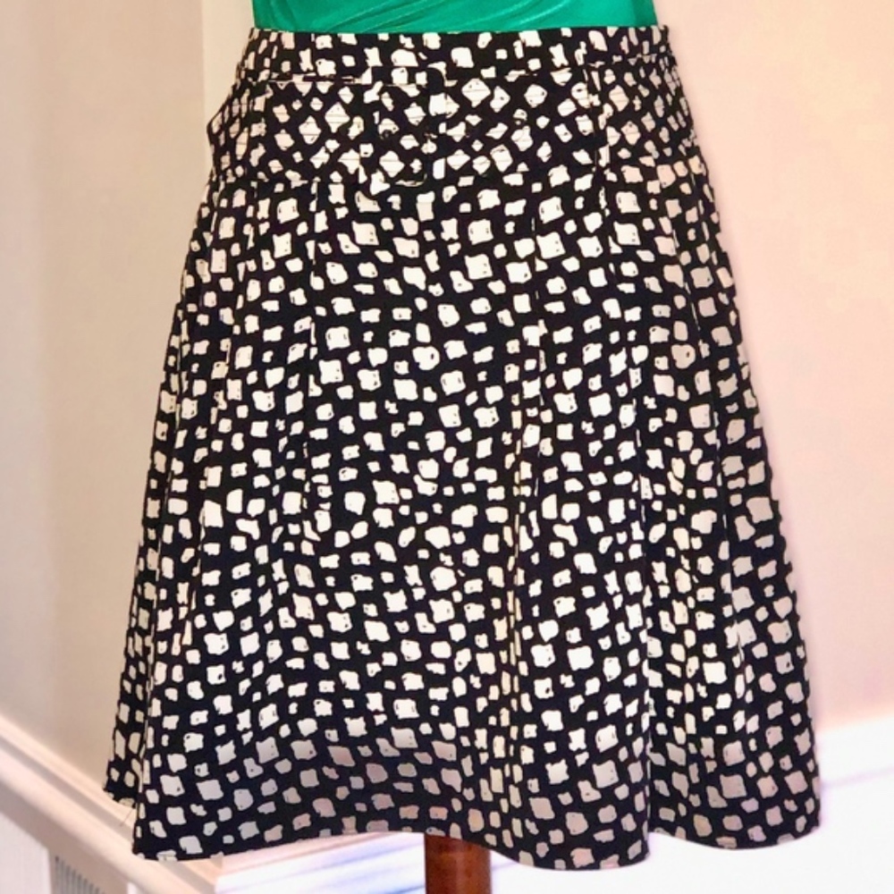 Belted Full A-line skirt